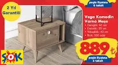 RUUM STORE VEGA KOMODİN VARNA MEŞE RUUM STORE VEGA KOMODİN VARNA MEŞE